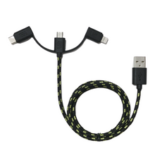 Load image into Gallery viewer, CHRISTMAS Graphene Series - Ultra High Speed - Triton 3-in-1 Cable
