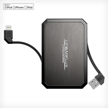 Load image into Gallery viewer, POKECHARGED LithiumCard PRO w/ Apple Lightning connector - includes FREE USB FAN AND LIGHT