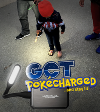 Load image into Gallery viewer, POKECHARGED LithiumCard PRO w/ Apple Lightning connector - includes FREE USB FAN AND LIGHT