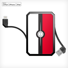 Load image into Gallery viewer, POKECHARGED SE LithiumCard PRO w/ Apple Lightning connector - includes FREE USB FAN AND LIGHT
